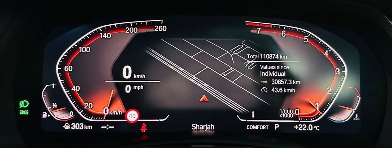 BMW X5 40i Luxury GCC .. FSH .. Perfect Condition .. V6 ..