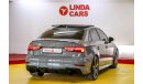 أودي RS3 Audi RS3 2018 GCC under Agency Warranty with Zero Down-Payment.