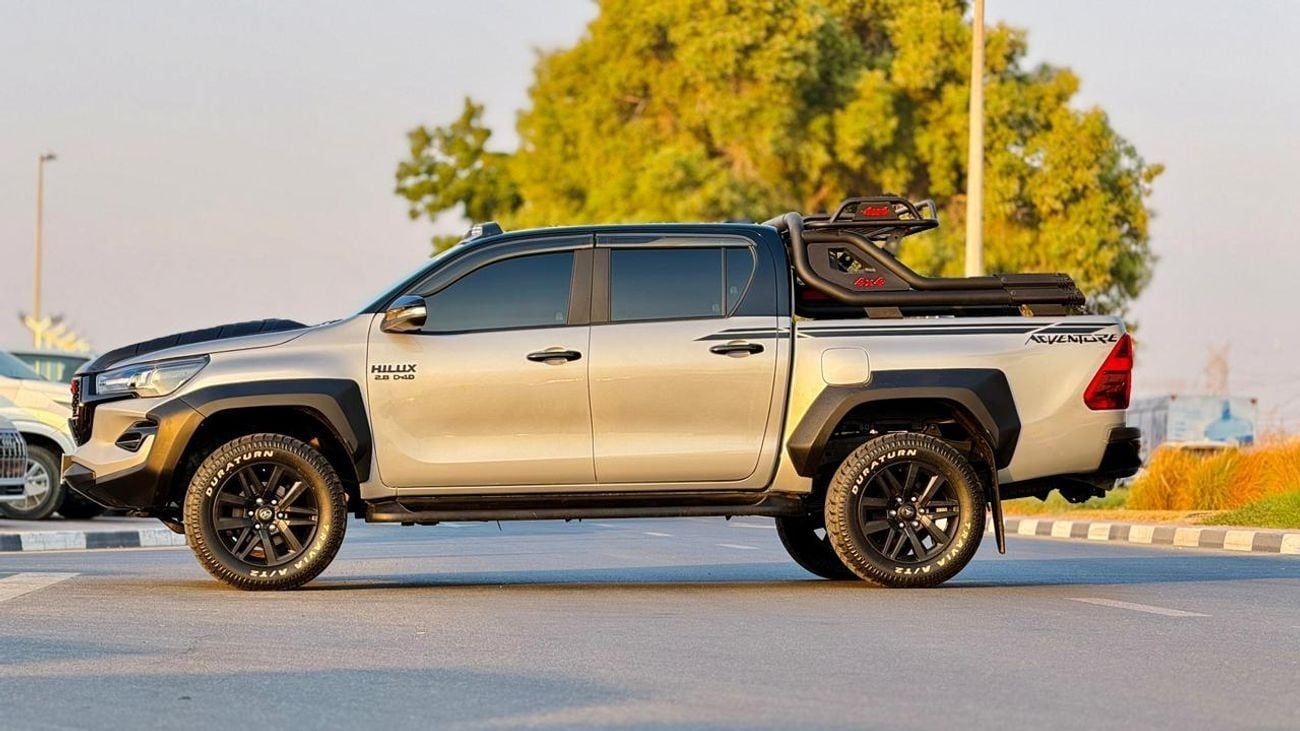 Toyota Hilux MODIFIED TO GR SPORTS | POWER SEATS | AUTOMATIC TRANSMISSION | 2023 | 2.8L DIESEL ENGINE | SILVER BO