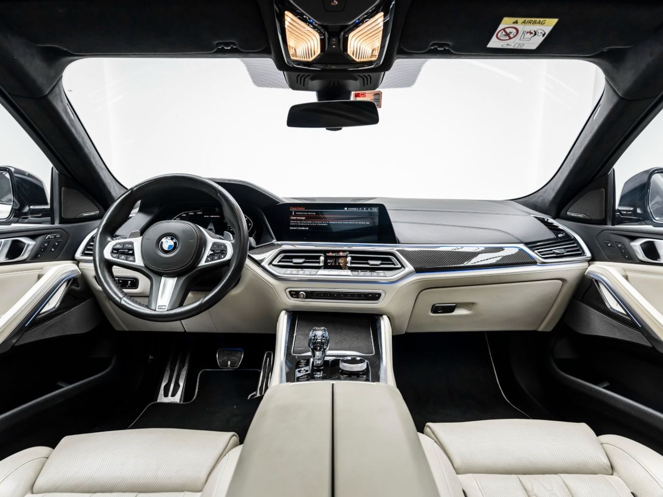 BMW X6 M50i 4.4L 2020 BMW X6 M50i, BMW Warranty + Service Contract, Low KMs, GCC