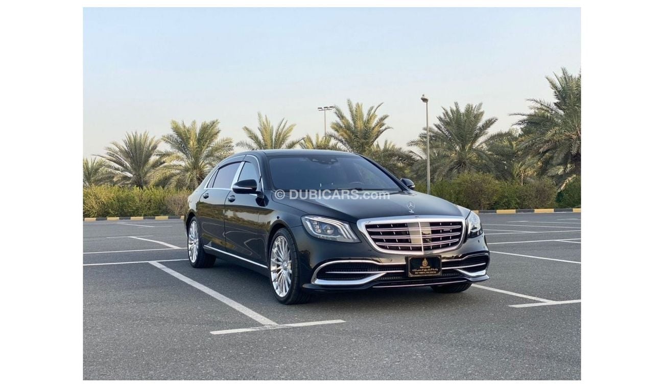 مرسيدس مايباخ S560 مايباخ مرسيدس S560 MYBACH  موديل 2019 مواصفات يابانية بحالة ممتازة
