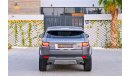 Land Rover Range Rover Evoque 2,624 P.M | 0% Downpayment | Agency Warranty!