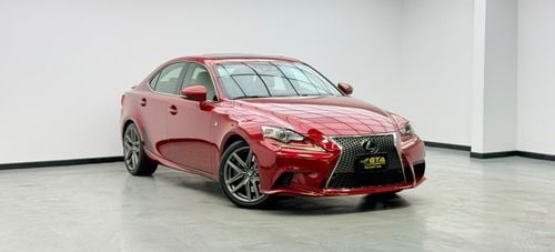 Lexus IS350 F SPORT PLATINUM 2014 Lexus IS-350 F Sport, Service History, Fully Loaded, Excellent Condition, GCC