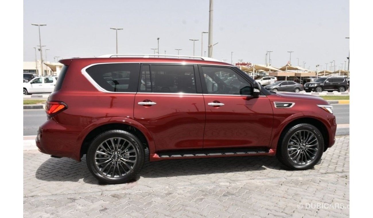 إنفينيتي QX80 Captain SEATS 7 QX-80 BLACK EDITION WITH PRE-SENSORY PACKAGE  /BRAND NEW / WITH WARRANTY