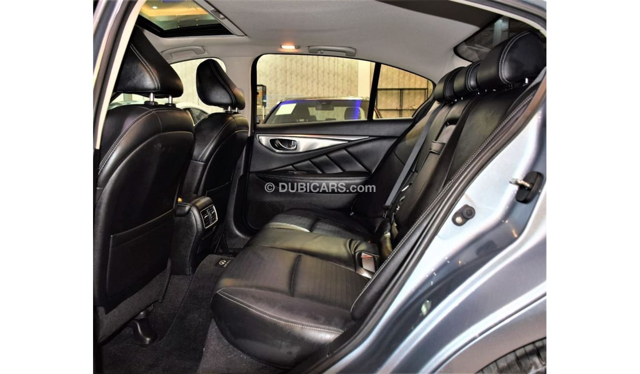 Used AMAZING Infiniti Q50S 3.7 2014 Model!! in Light Blue Color! GCC