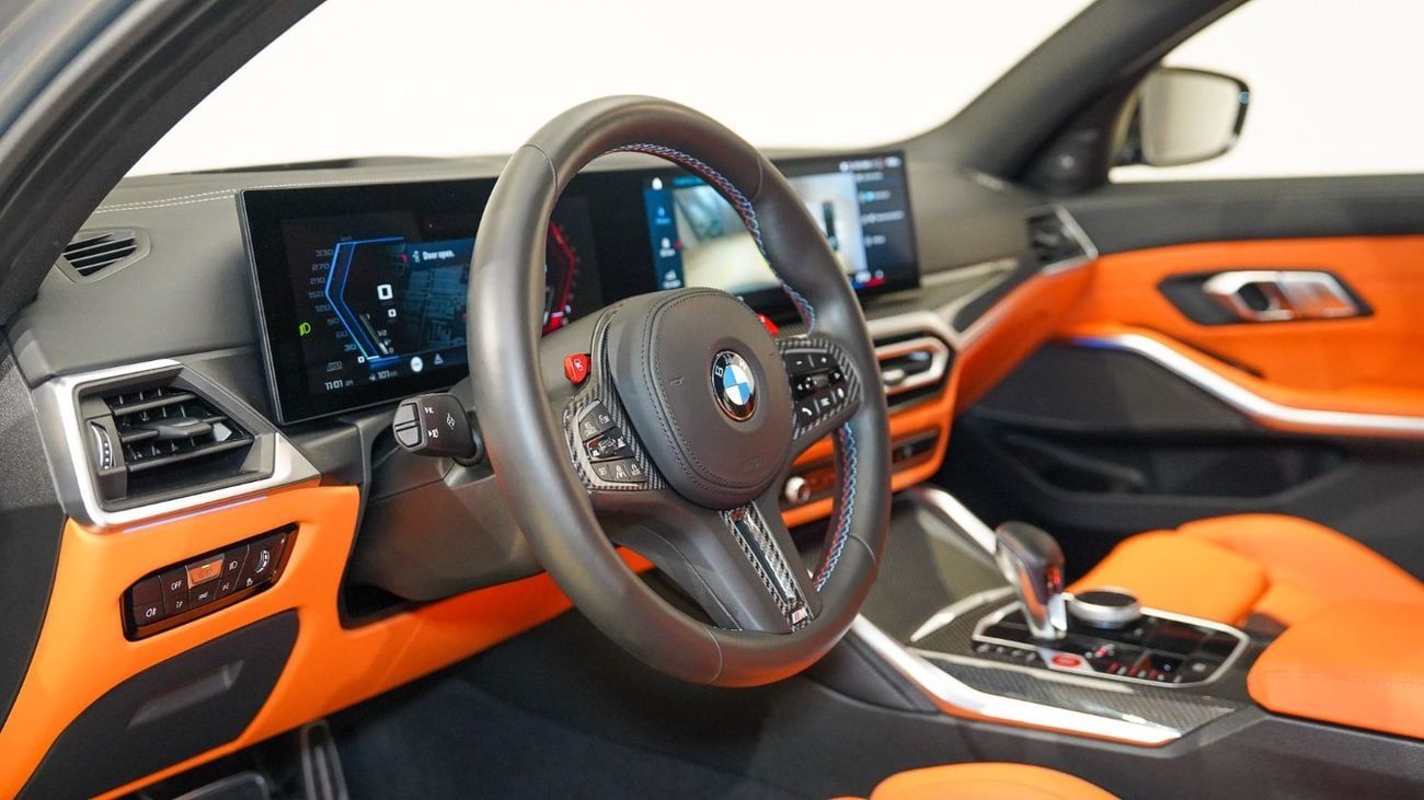 BMW M3 | AED 7,011 PM | Warranty Nov-2027 | GCC