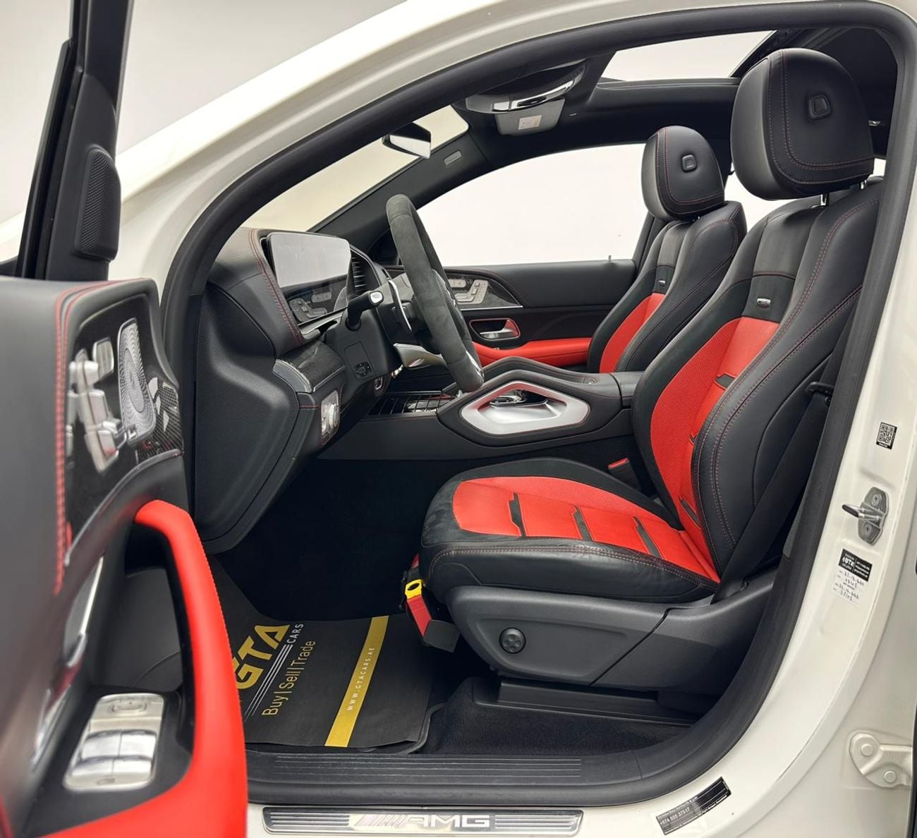مرسيدس بنز GLE 53 AMG كوبيه 2021 Mercedes-Benz GLE 53 AMG 4MATIC+, 1 Year Warranty Unlimited Km, Service History, GCC