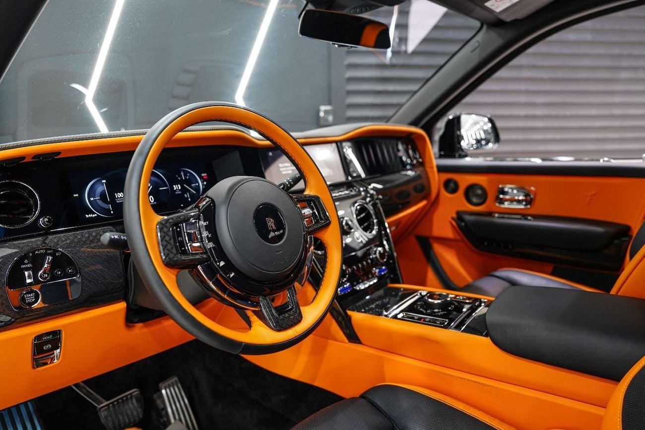 رولز رويس كولينان Black Badge, Series II, Entertainment Display, Bespoke Audio, Dealer Warr + Serv!!