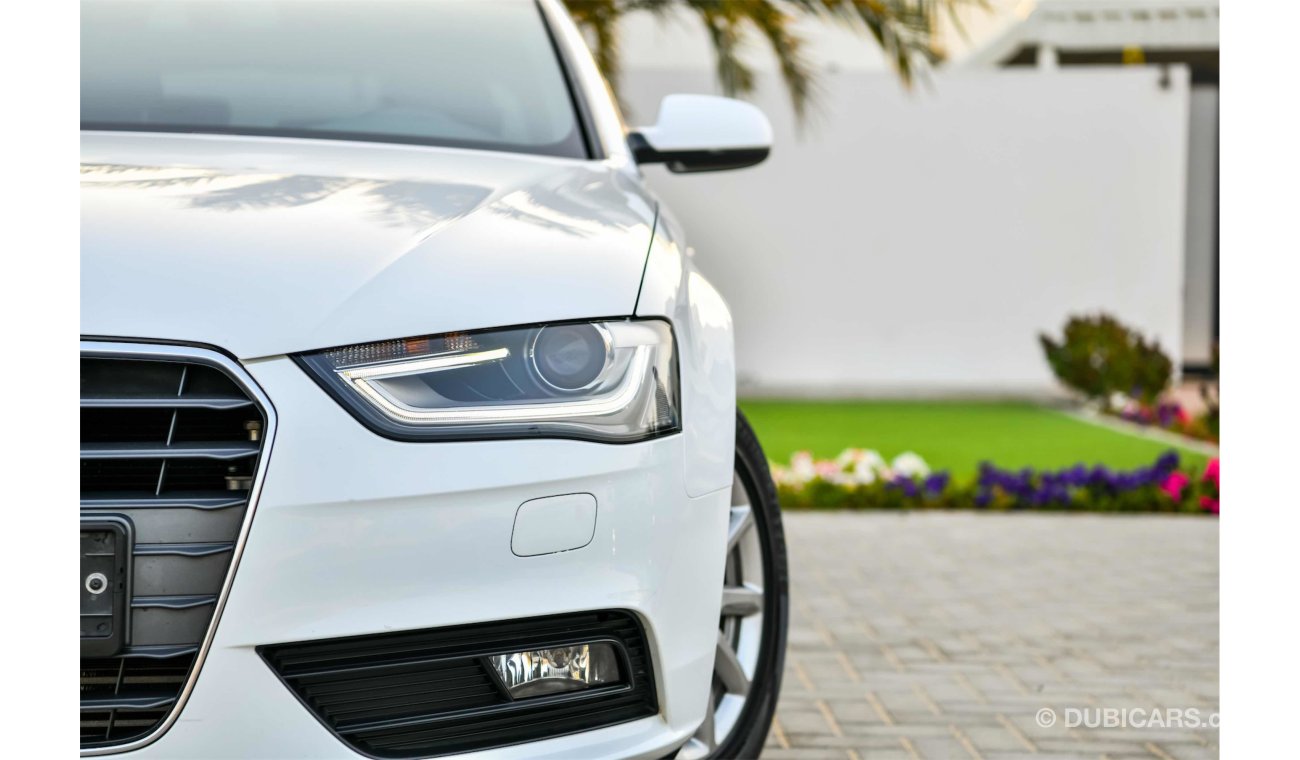 Audi A4 3 Y Warranty -  Audi A4 25TFSI - GCC - AED 1,227 PER MONTH - 0% DOWNPAYMENT