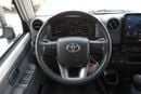 تويوتا لاند كروزر 70 2025 TOYOTA LC76 HARDTOP LX  B 4.0 - WHITE inside BLUISH GREY | Export Only
