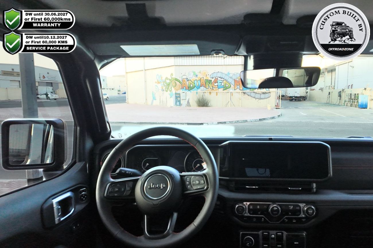 Jeep Wrangler Unlimited Rubicon 3.6L / 3 Years Dealer Warranty and 3 Years Dealer Service Package