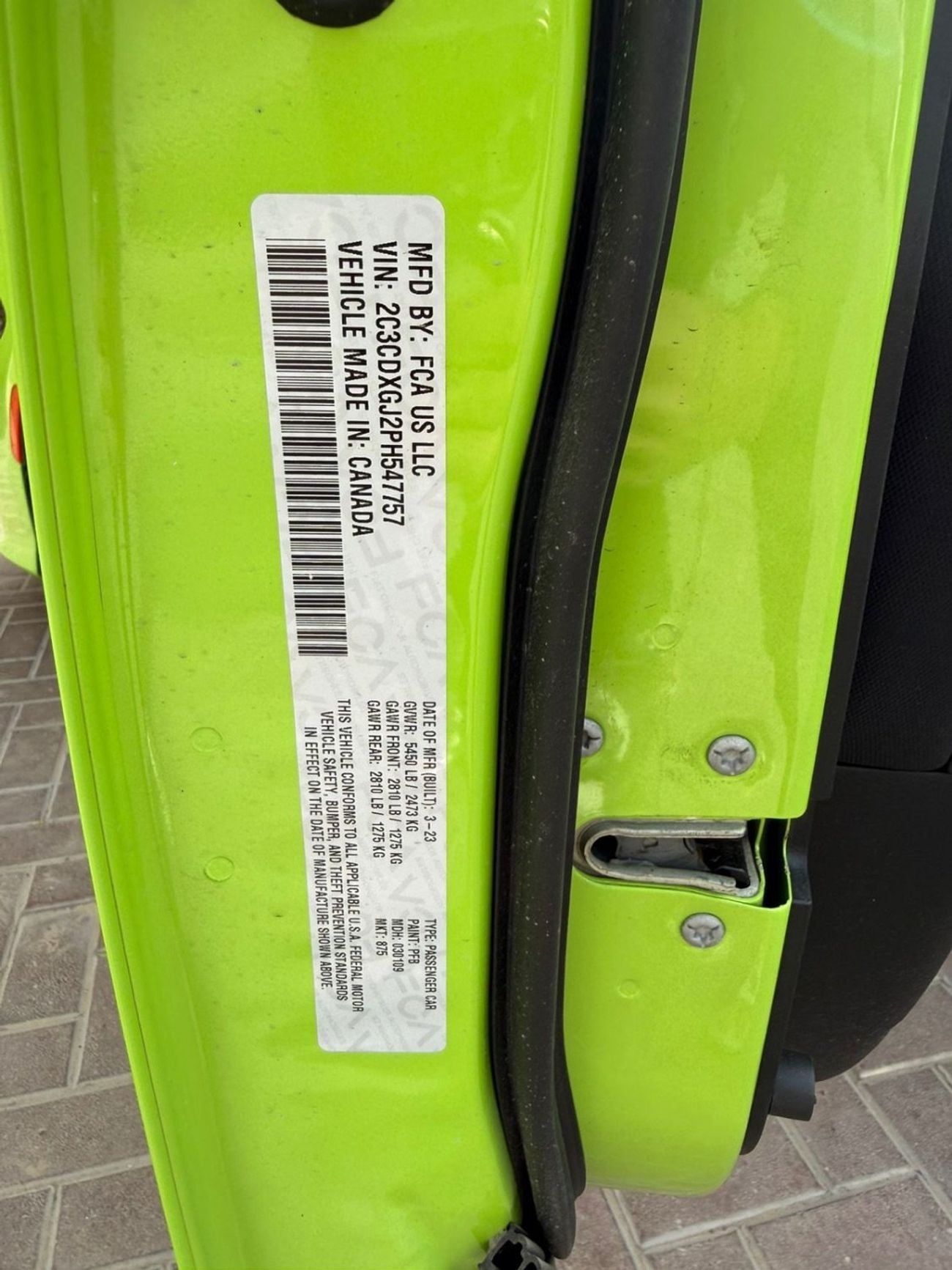 Dodge Charger R/T Scatpack 6.4L (485 HP)