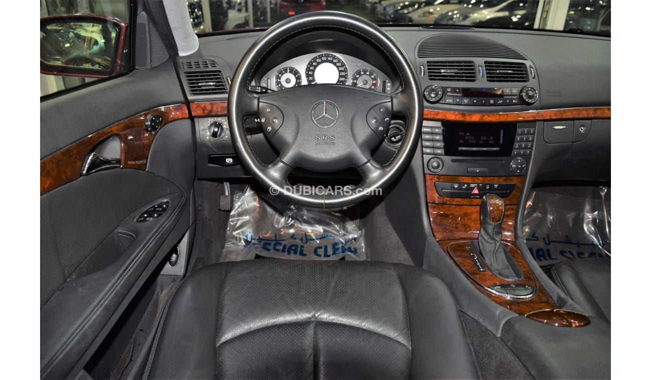 Mercedes-Benz E 320 EXCELLENT DEAL for our Mercedes Benz E320 ELEGANCE ( LIMOUSINE ) 2004 Model!! in Burgundy Color! GCC