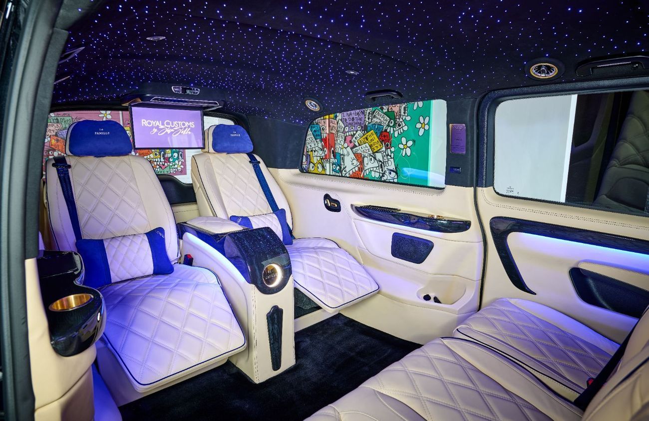 Mercedes-Benz V 300 2025 “LA FAMILLE” – 1 Of 5 CONCEPT - Handcrafted by ROYAL CUSTOMS in Dubai (Since 2009)