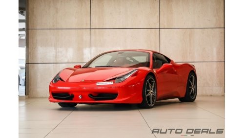 Ferrari 458 Std Italia | 2014 - GCC - Well Maintained - Full Service History - Best in Class - Excellent Conditi