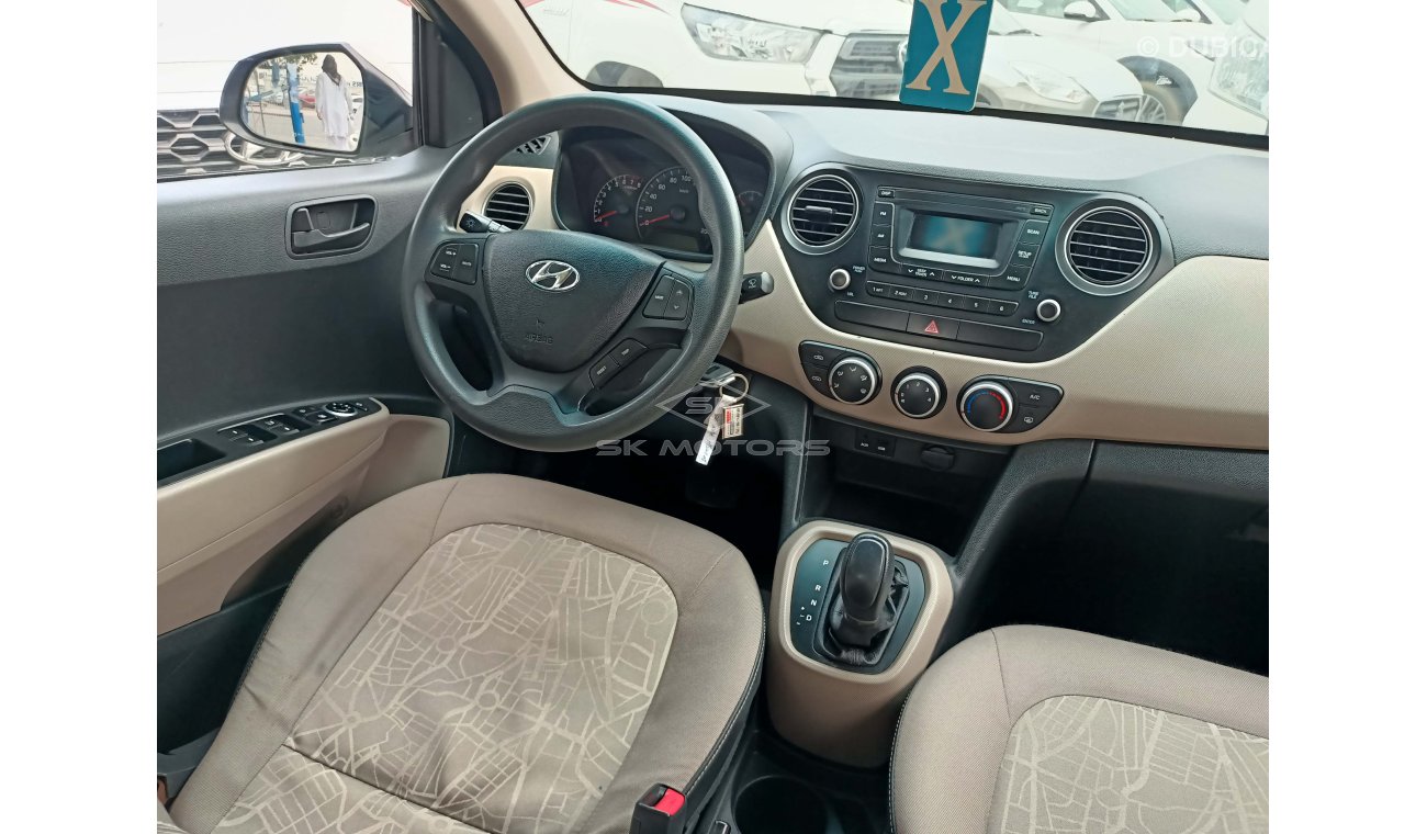 Hyundai Grand i10 1.2L, 14" Rims, Xenon Headlights, Fog Lights, Fabric Seat, Airbag, Headlight Aiming Knob (LOT # 828)