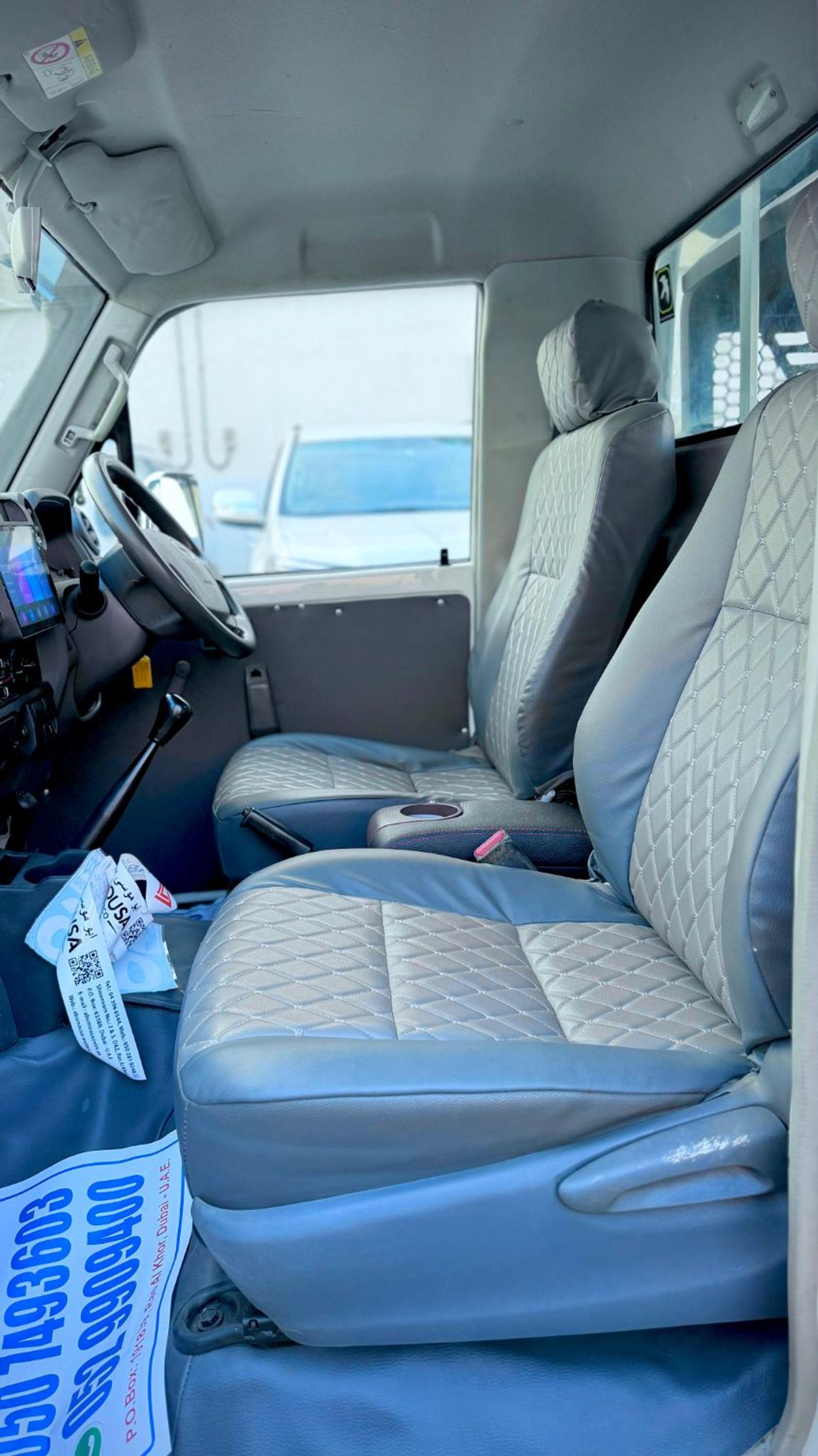 تويوتا لاند كروزر Toyota landcruise pickup single cab 2020Model 4.5 1VD Diesel engine RHD Colour White Interior grey 2