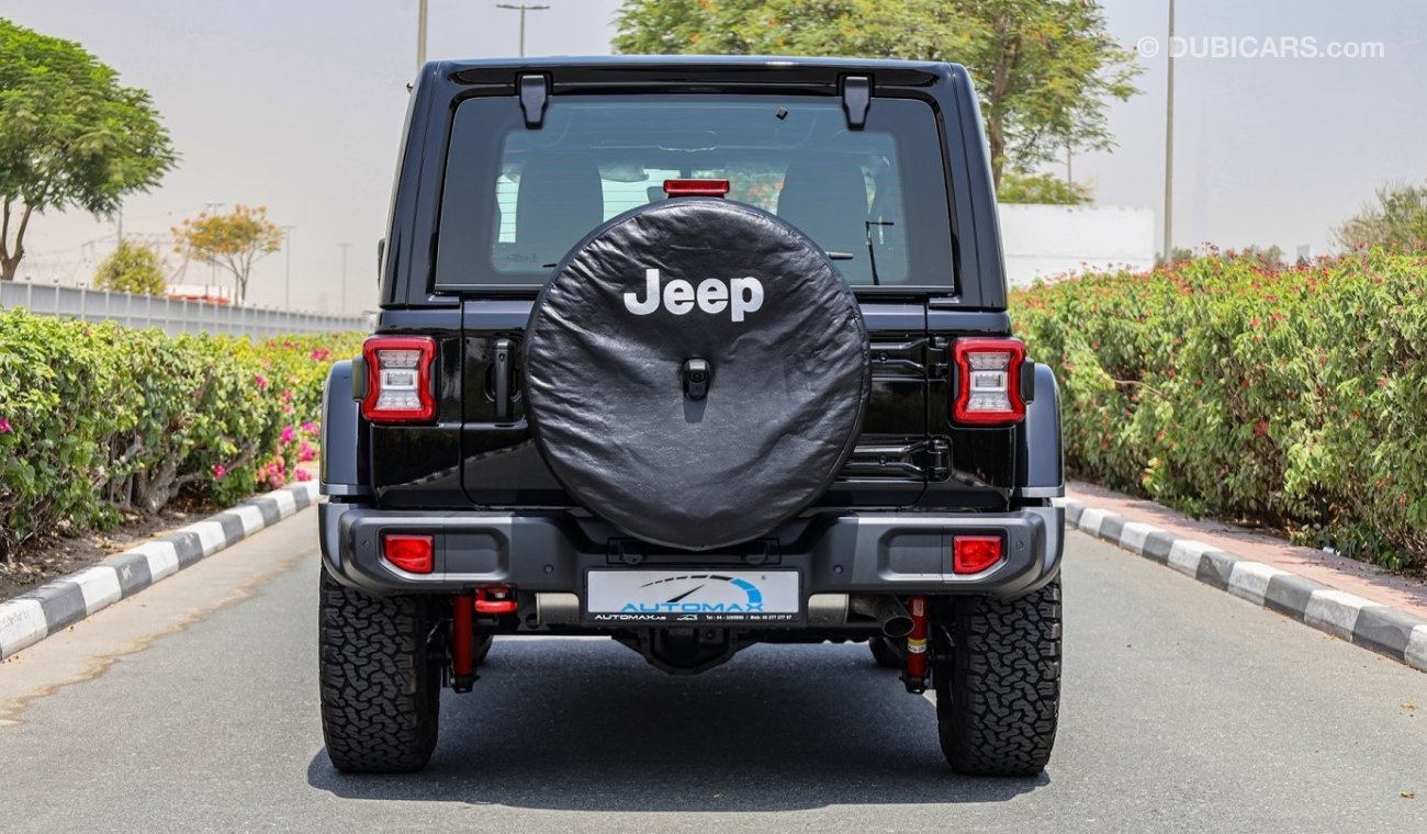 Jeep Wrangler Unlimited Rubicon V6 3.6L , GCC , 2022 , 0Km , With 3 Yrs or 60K Km WNTY @Official Dealer