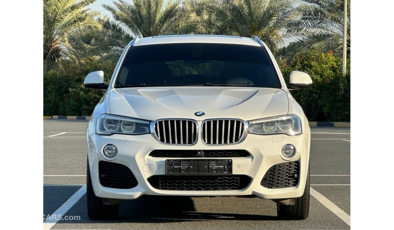 BMW X4 xDrive 28i M Sport BMW X4 Xdrive28i 2016 GCC ( body kit M power ) accident free // perfect condition