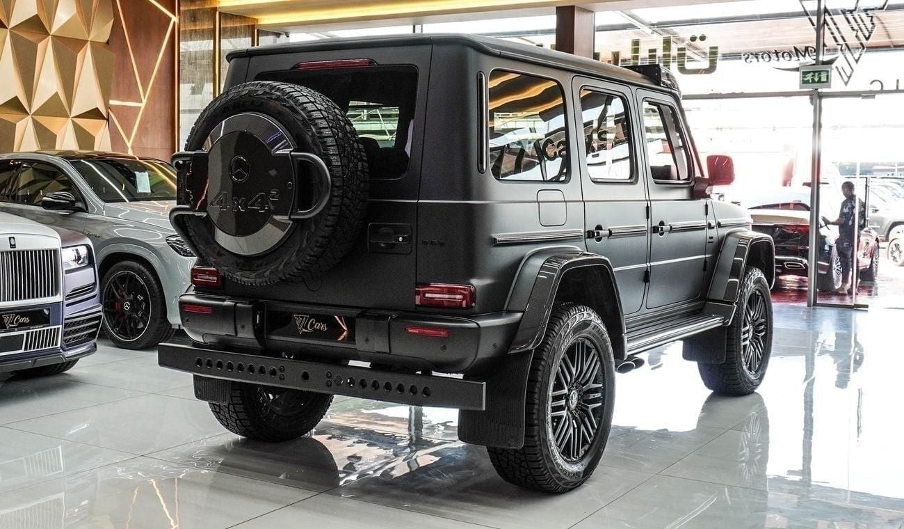 مرسيدس بنز G 63 AMG 4X4² Mercedes-Benz G 63 AMG 4X4² ( WARRANTY WITH SERVICE & FULL PPF )