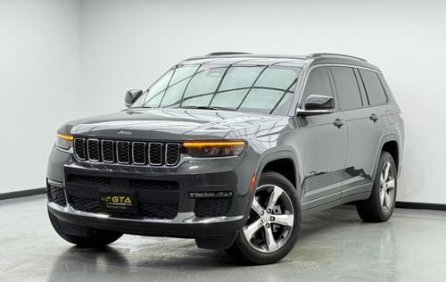 Jeep Grand Cherokee L Limited 3.6L 2022 Jeep Grand Cherokee L Limited, 2027 Jeep Warranty + Service Contract, Jeep FSH, 
