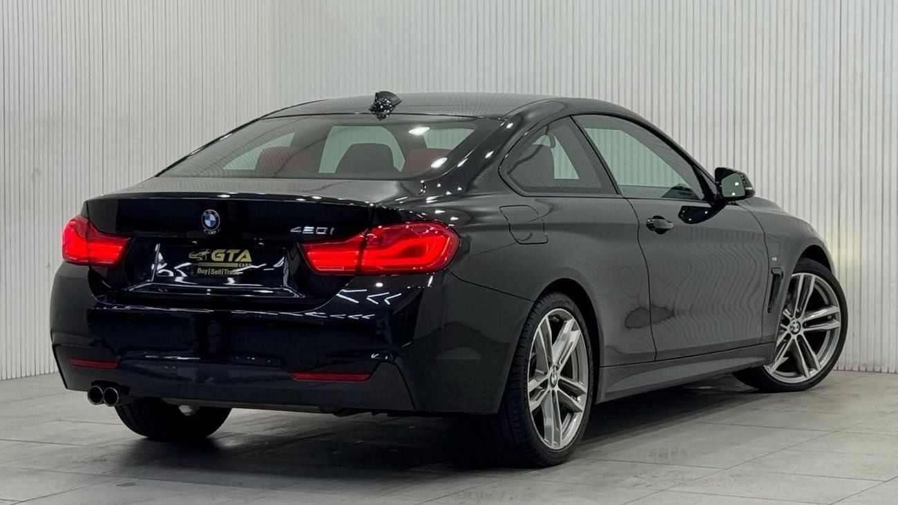 بي أم دبليو 420i M Sport 2.0L 2018 BMW 420i M-Sport, Warranty, Full Service History, Excellent Condition, GCC