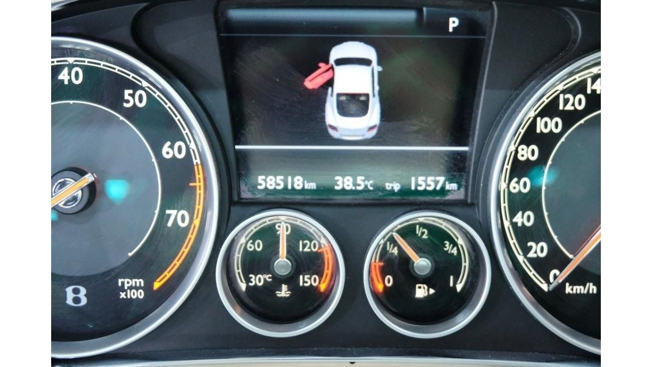 Bentley Continental GT Mulliner-GCC-Excellent Condition