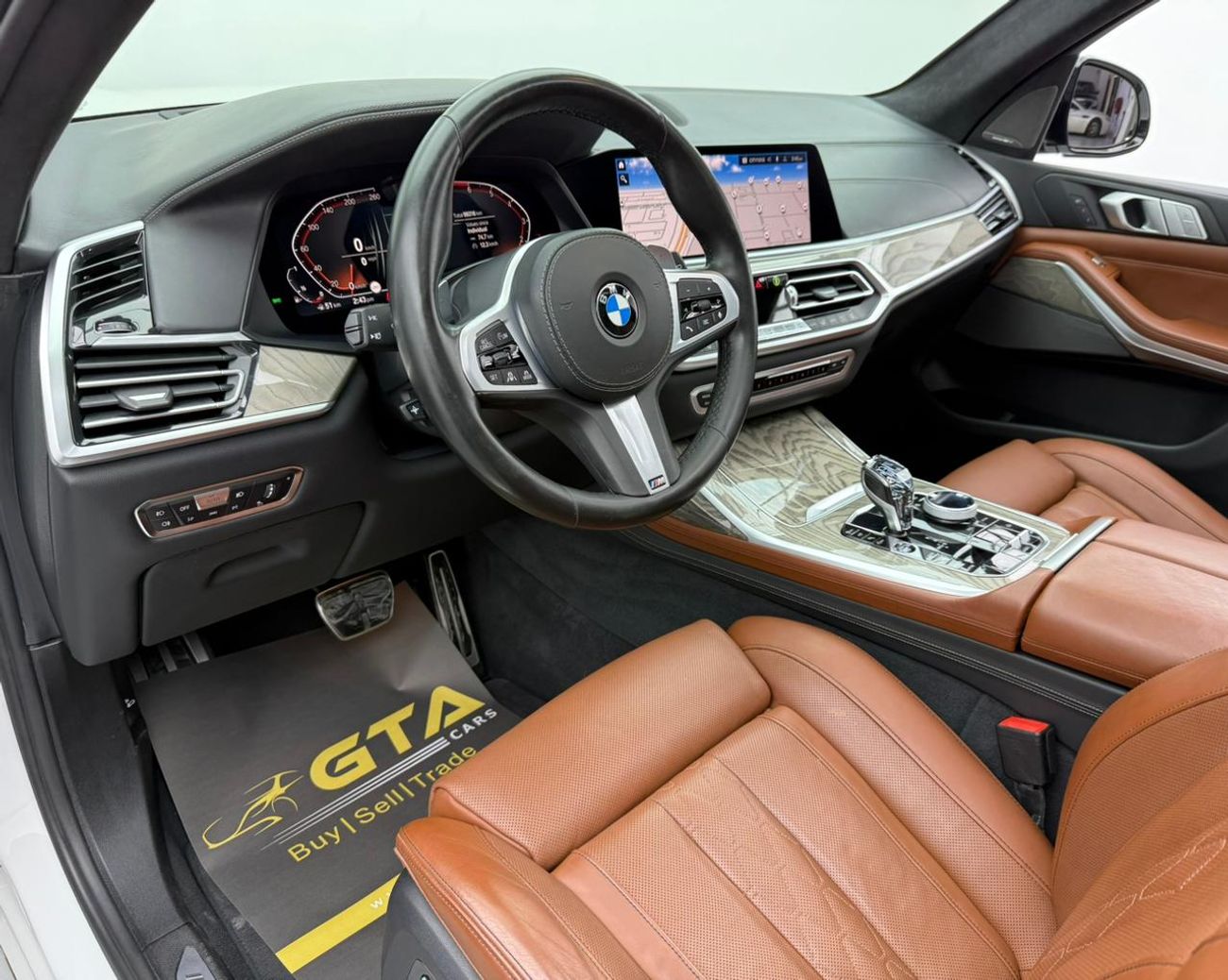 بي أم دبليو X7 2019 BMW X7 xDrive50i M-Sport, Warranty, Full BMW Service History, 7 Seater, Fully Loaded, GCC