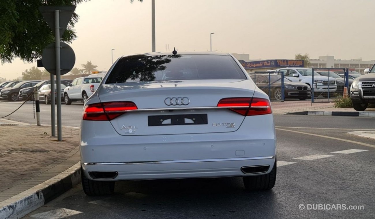 Audi A8 L 50 TFSI quattro Rear Package 50TFSI 2016 Very High Options GCC Perfect Condition