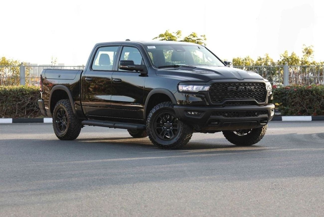 RAM 1500 2025 RAM 1500 REBEL X CREW 3.0L V6 - GCC - BLACK inside BLACK | Export Only