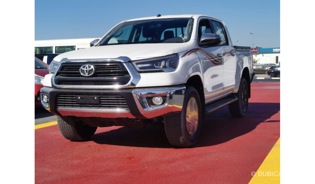 Toyota Hilux 2.7L MODEL 2021 KEY START ENGINE DVD CAMERA ELECTRIC AC BLACK ALLOY WHEEL AUTO TRANSMISSION EXPORT