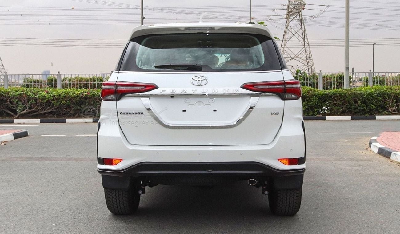 تويوتا فورتونر Legender | 4.0L Petrol 4WD 6-Speed Automatic | Brand New | 2025 Model | Ready to Export worldwide