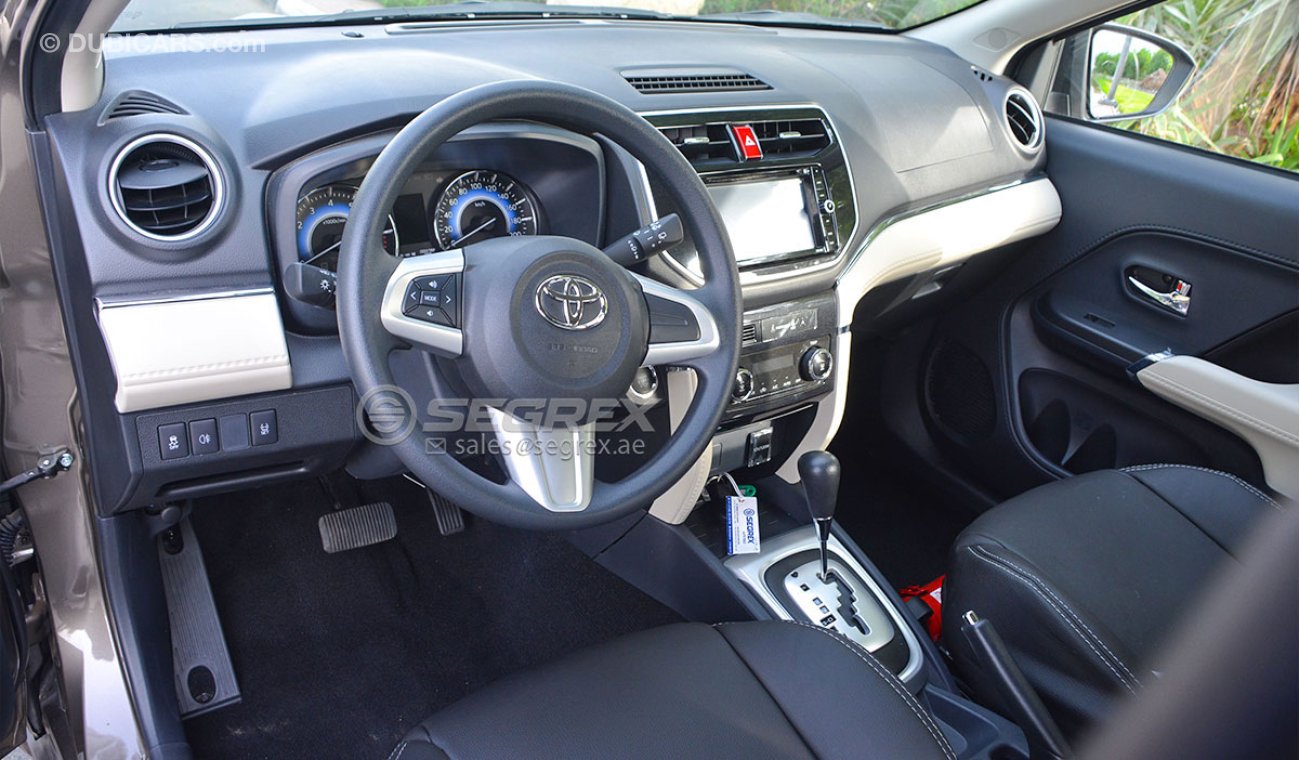 Toyota Rush PETROL 1.5L WITH PUSH START LEATHER SEATS BACK CAMERA