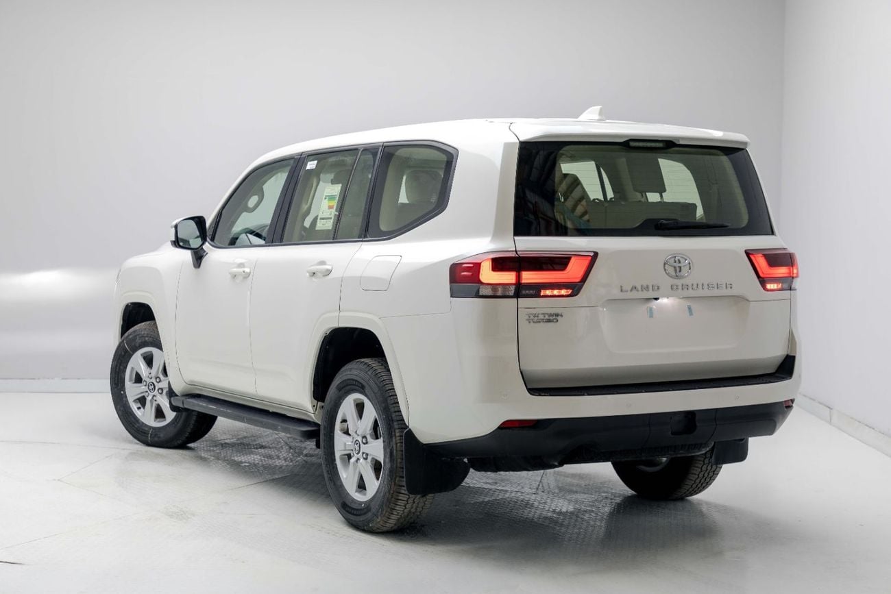 Toyota Land Cruiser LC300 EXR 3.3L - Pearl White Inside Beige | Export Price