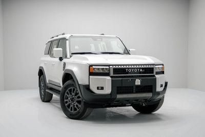 تويوتا برادو ADH 2.4L - Platinum White Inside Black | Export Only