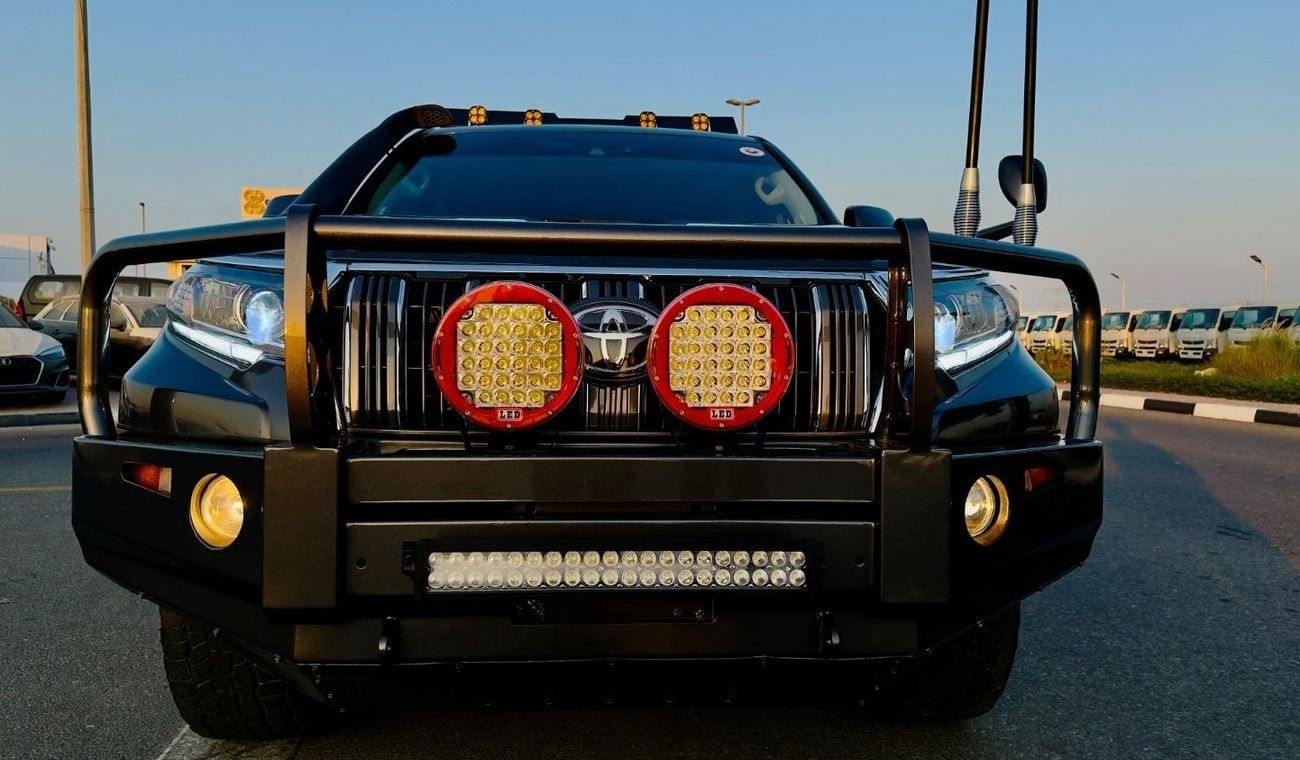 Toyota Prado PREMIUM MODIFICATION | ROOF RACK WITH SIDE LADDERS | 2021 | RHD | 2.8L DIESEL ENGINE | (AT) | SUNROO