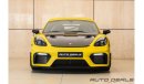 بورش كايمان جي تي ٤ Porsche 718 Cayman GT4 RS Weissach RS | 2023 - GCC - Warranty Available | 4.0L F6