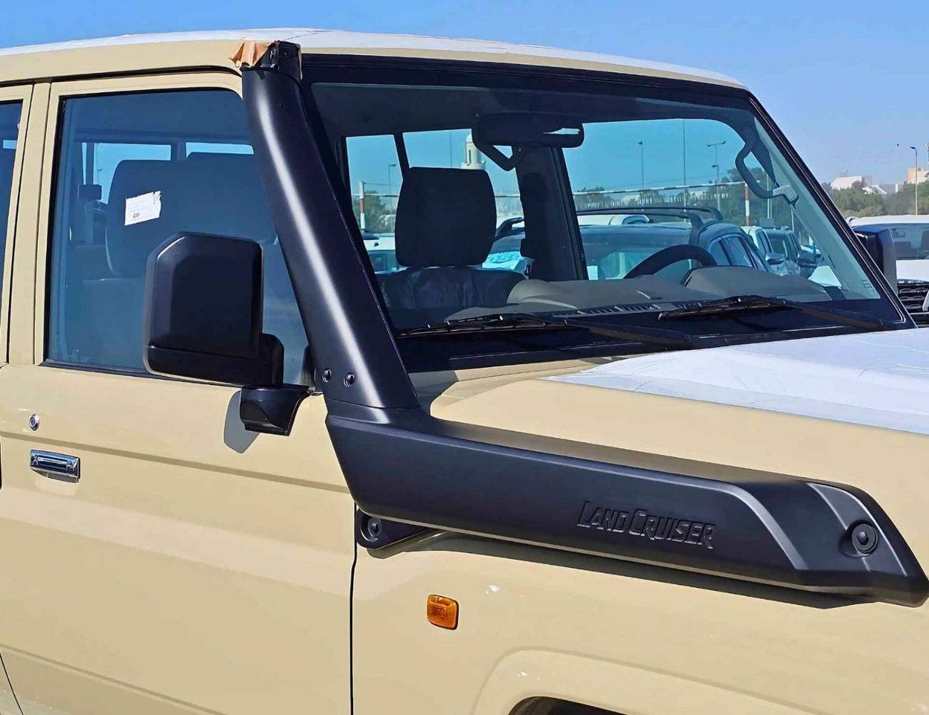 تويوتا لاند كروزر بيك آب DOUBLE CABIN / 4.0L V6 PETROL A/T 4WD / SNORKEL, POWER WINDOWS  (CODE # STD-E)