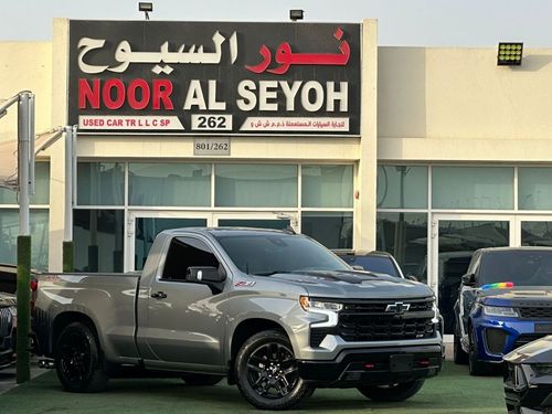 شيفروليه سيلفارادو شيفورليه سيلفرادو 2023 خليجي تريل بوس صبغ وكاله تشييكات وكاله تحت الضمان