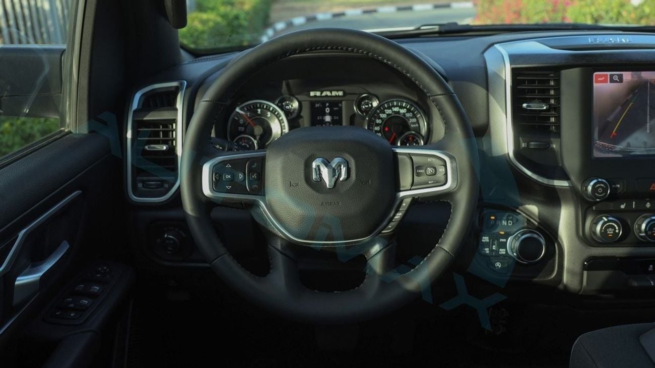 رام 1500 Bighorn eTorque 3.6L V6 4x4 GCC 0Km With 3 Years Or 100,000 Km Warranty
