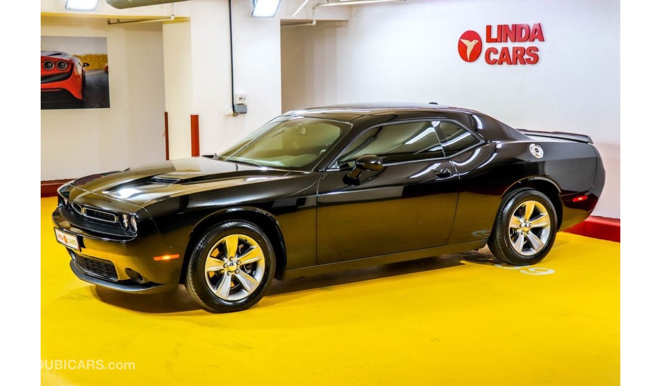 دودج تشالينجر Dodge Challenger SXT 2019 GCC under Agency Warranty with Zero Down-Payment.