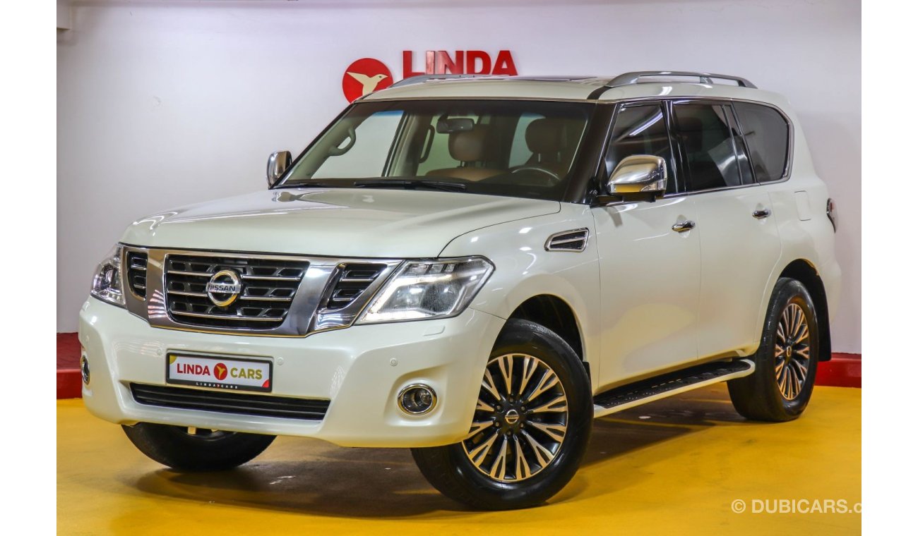 Nissan Patrol Nissan Patrol SE Platinum 2017 GCC under Warranty with Zero Down-Payment.