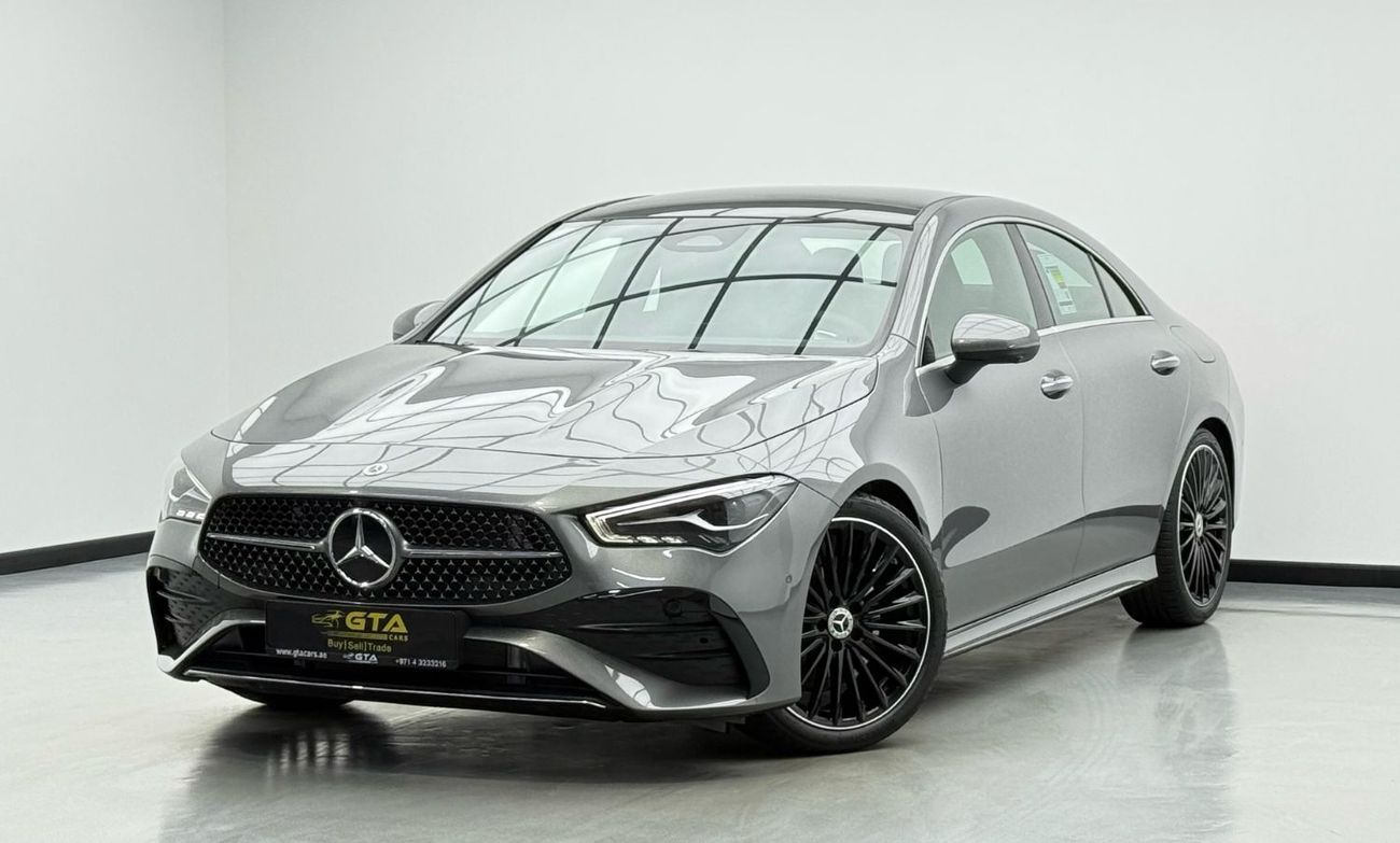 Mercedes-Benz CLA 200 *Brand New* 2025 Mercedes Benz CLA 200 AMG Premium, 5 Years Mercedes Warranty, Delivery Km, GCC