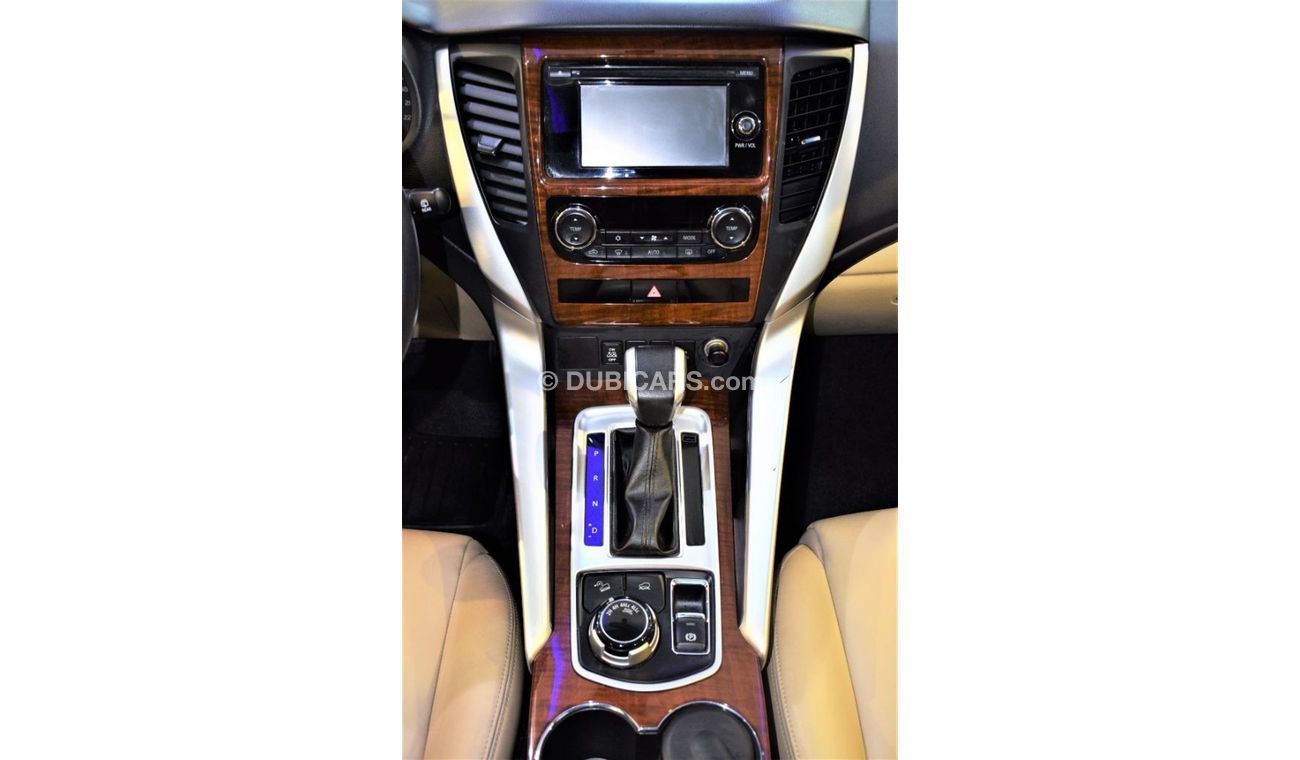 Mitsubishi Montero ORIGINAL PAINT!! ( صبغ وكاله ) AMAZING Mitsubishi Montero Sport 2016 Model!! in Dark Blue Color! GCC