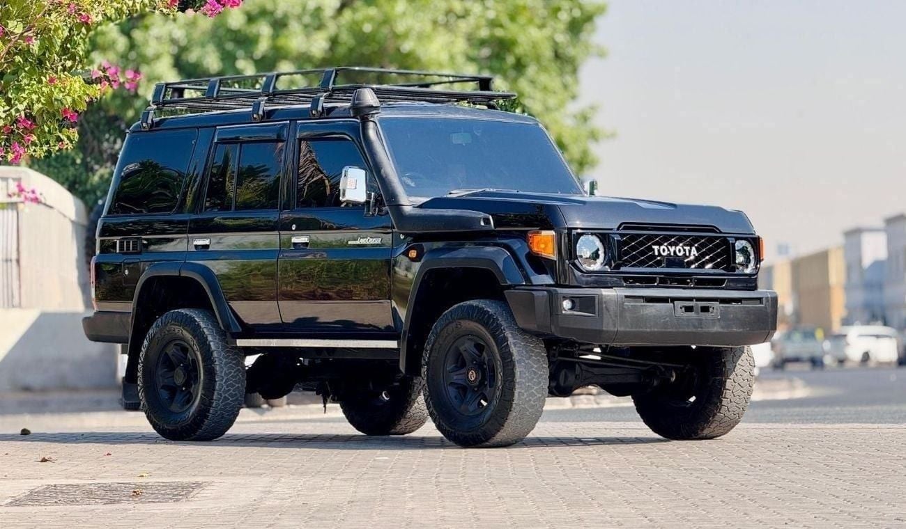 Toyota Land Cruiser 70 MODIFIED TO 2024 MODEL | RHD | 4.5L MANUAL TRANSMISSION | 2012 | DIESEL ENGINE | PREMIUM ROOF RACK |