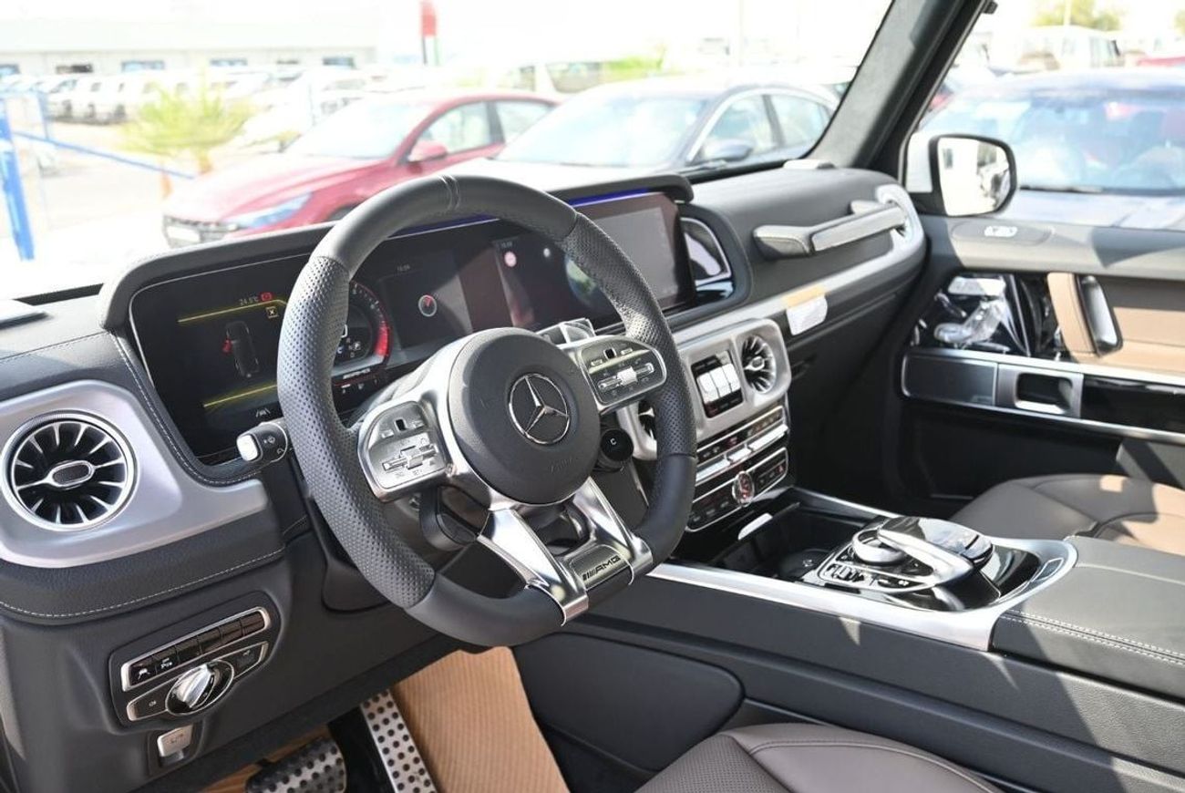 Mercedes-Benz G 63 AMG Mercedes AMG G63 4.0-litre Twin-Turbocharged V8 Petrol, Model 2024 Color White