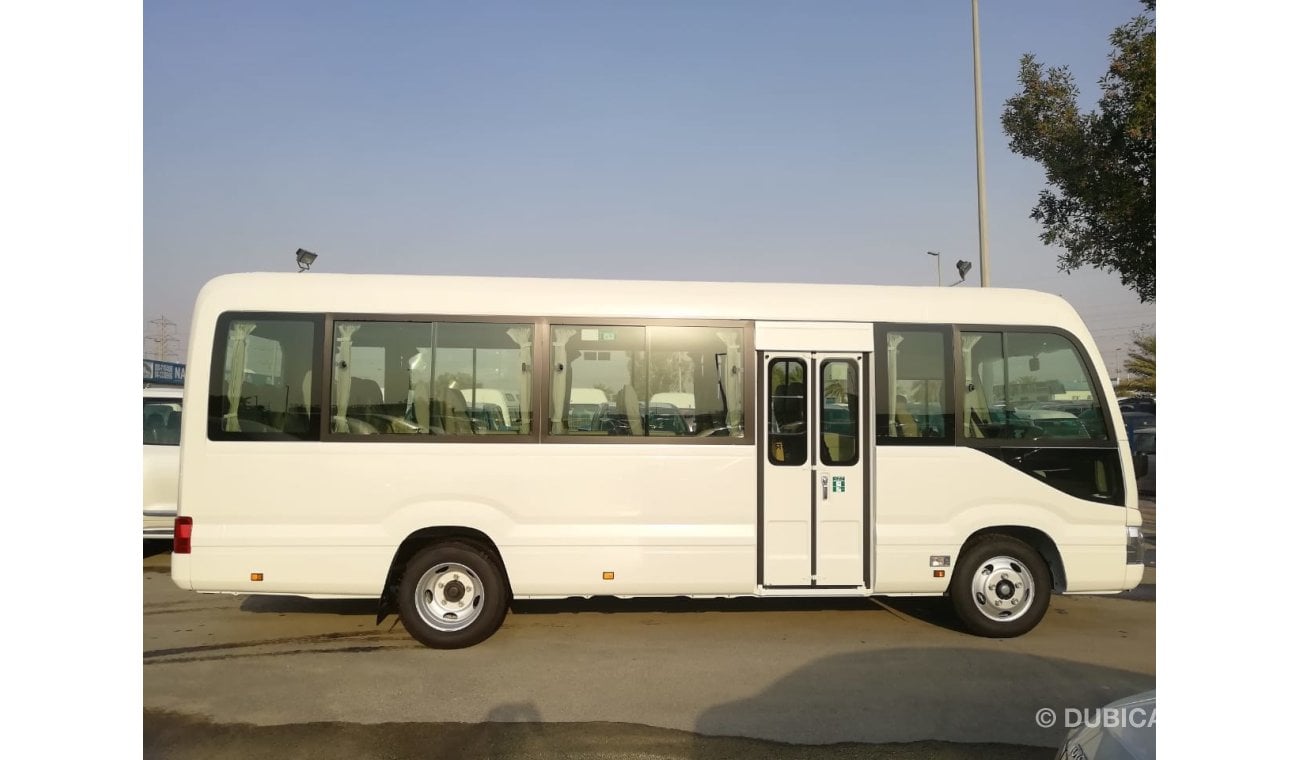 Toyota Coaster 4.2L DIESEL 2019 FULL OPTION 22 SEAT+FRIDGE FOR EXPORT ONLY