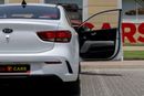 Kia Rio Kia Rio 2021 GCC under Agency Warranty with Flexible Down-Payment.