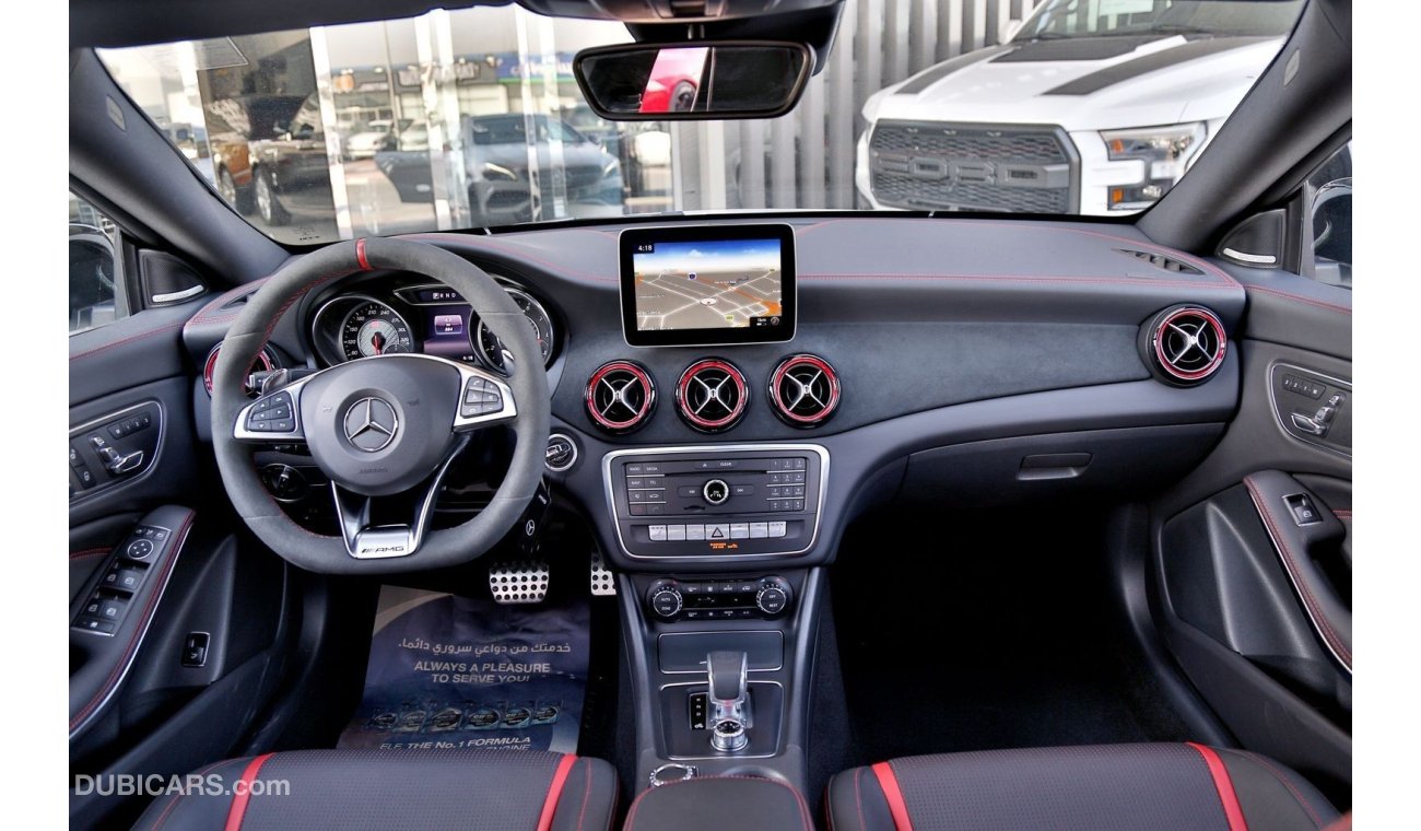 Mercedes-Benz CLA 45 AMG 2019 GARGASH WARRANTY