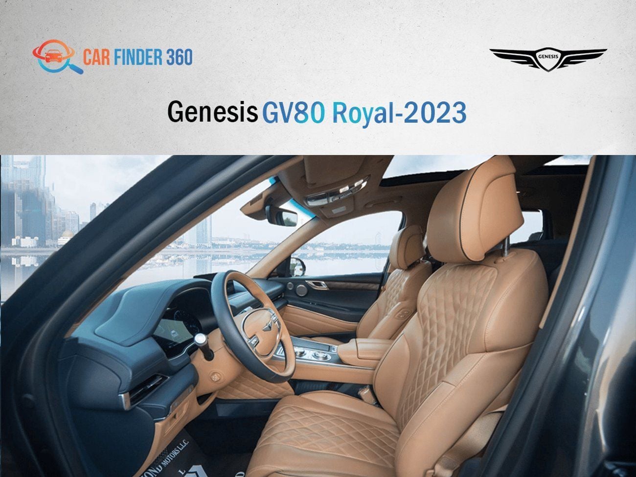 Genesis GV80 Royal 3.5L AWD